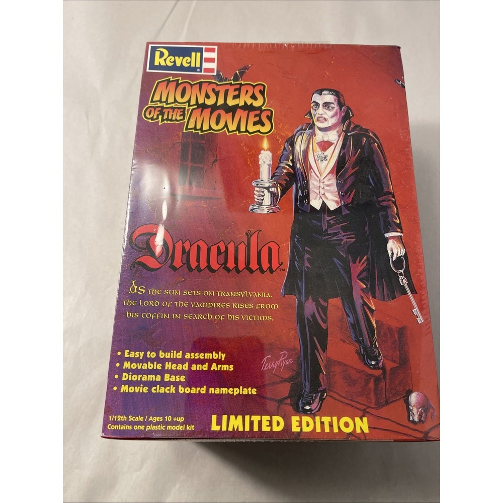 Revell 1/12 Scale Monsters of the Movies Universal Monsters Dracula Model New - Picture 5 of 13